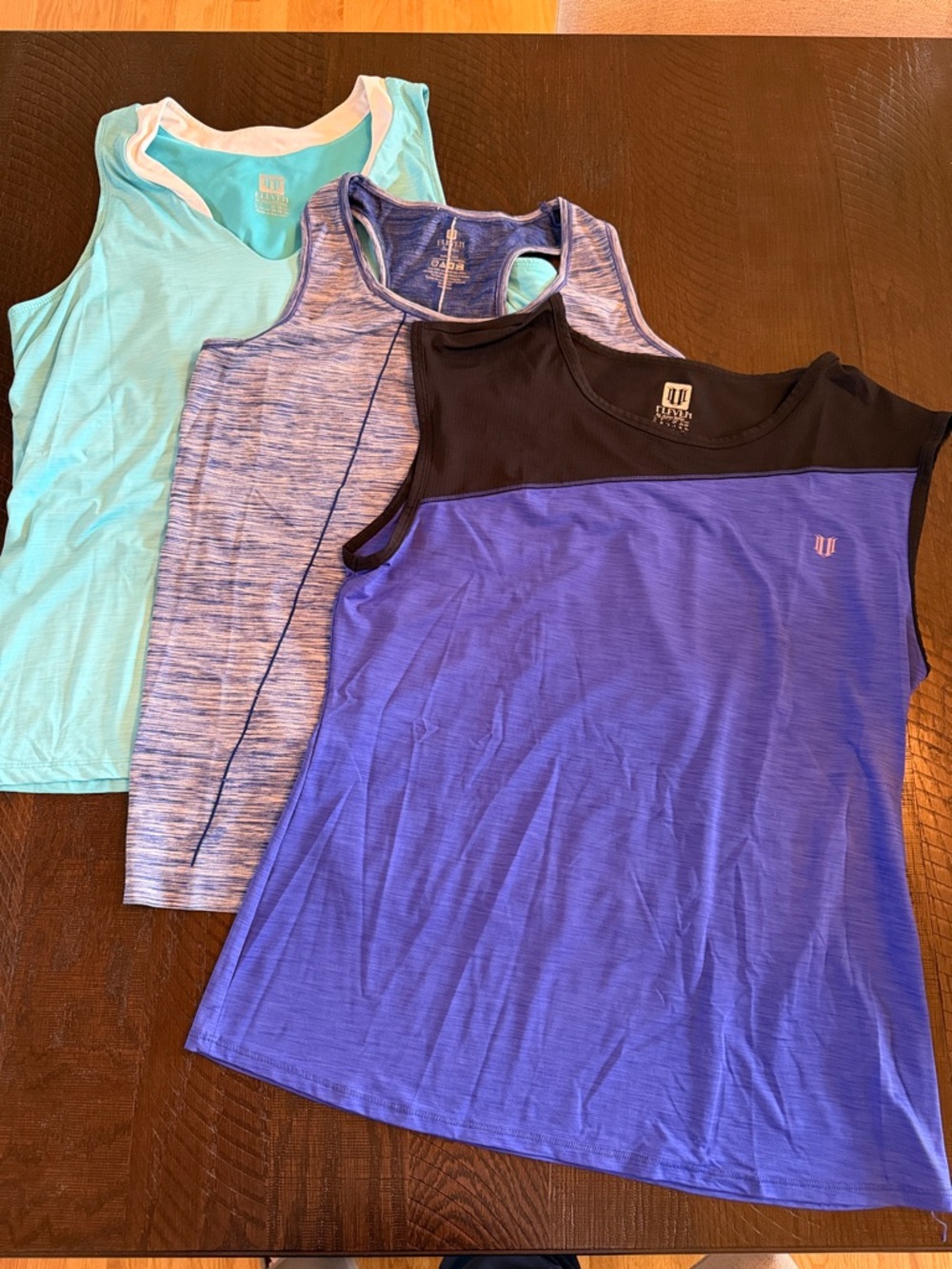 3 EleVen by Venus Williams Tank Tops